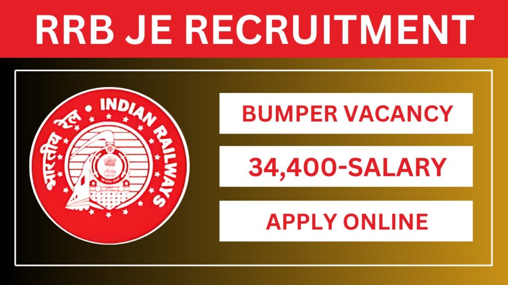 RRB JE Recruitment 2024